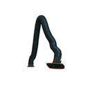 Exhaust arm for suction rail