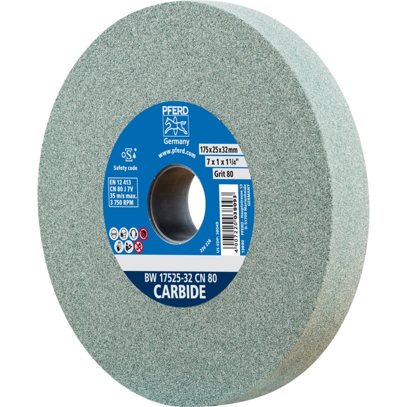 PFERD Bänkslipskivor BW 17525-32 CN 80 CARBIDE