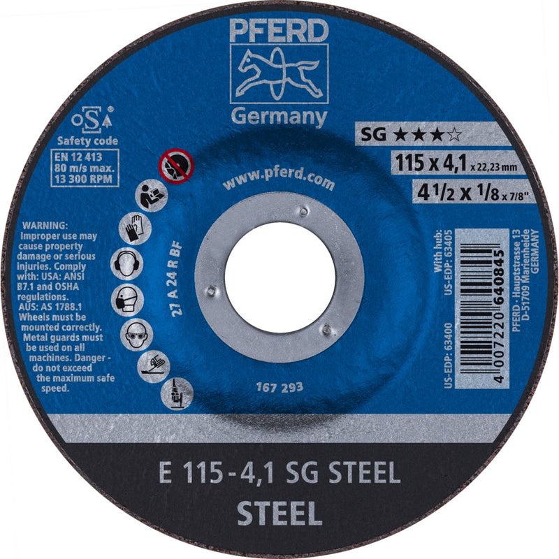 PFERD Navrondeller E 115-4,1 SG STEEL