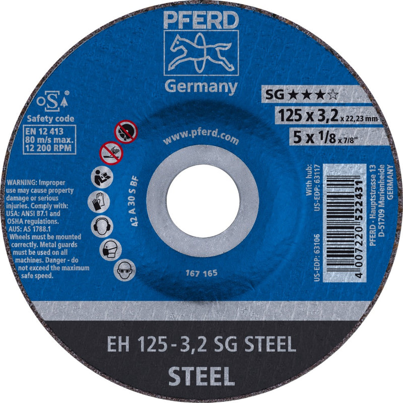 PFERD Kapskivor EH 125-3,2 SG STEEL