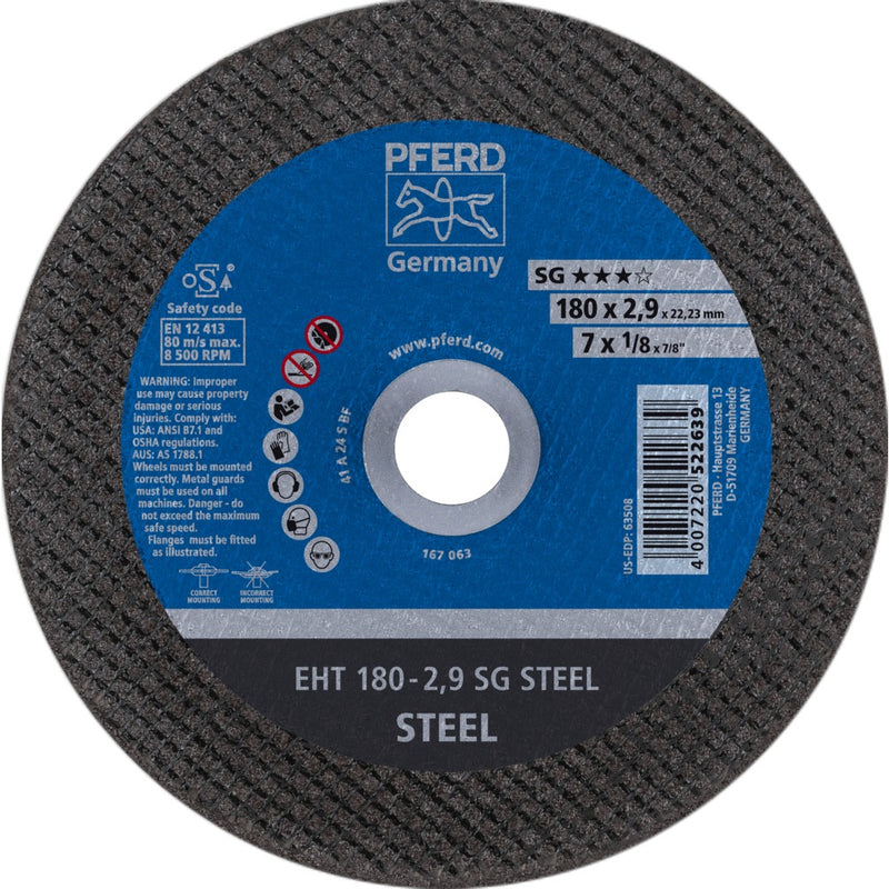 PFERD Kapskivor EHT 180-2,9 SG STEEL