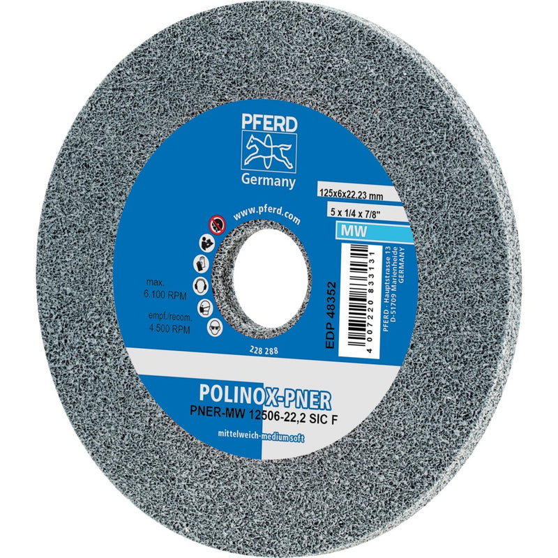 PFERD POLINOX kompaktpolerskivor PNER-MW 12506-22,2 SiC F